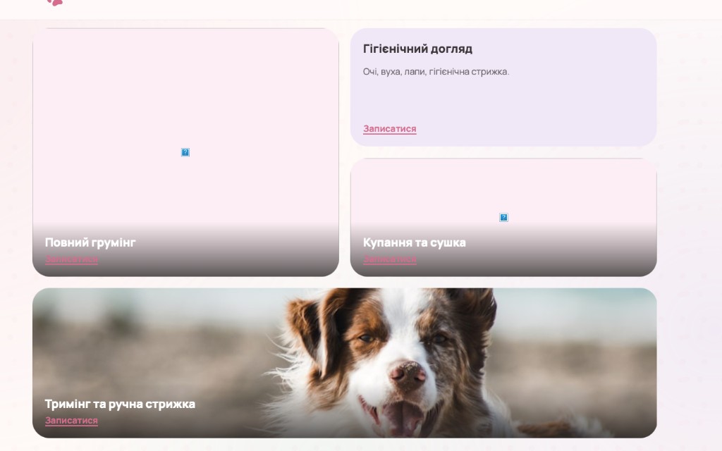 Купання та сушка
